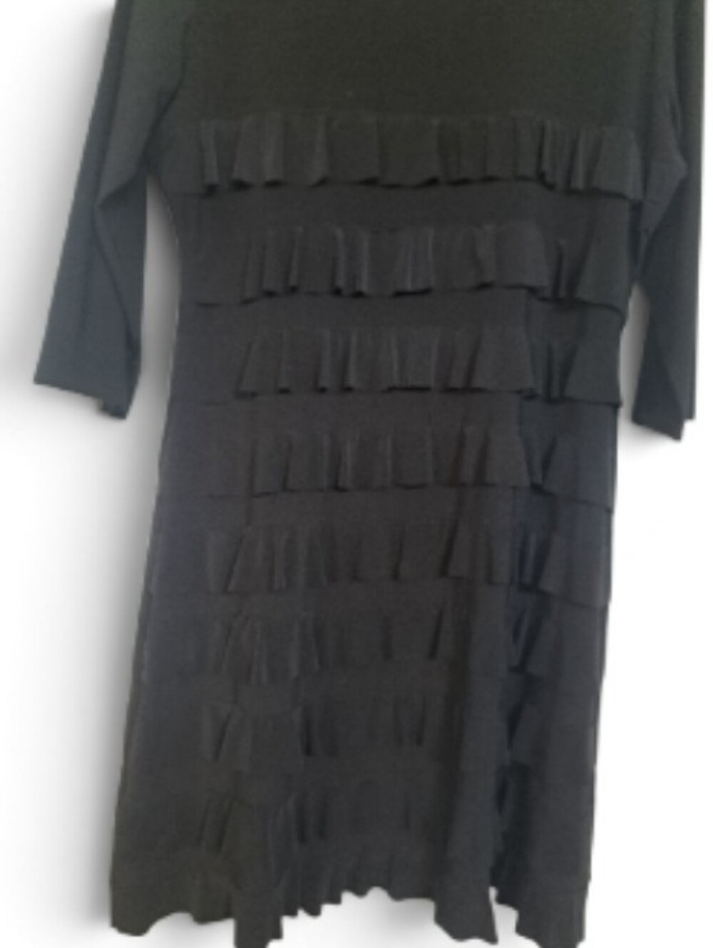 Tango Mango Rhinestone Cha Cha Ruffle Dress - Picture 4 of 4